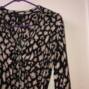 INC patterned dress